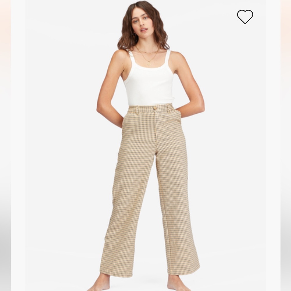 Billabong By the Bay wide leg pants size small